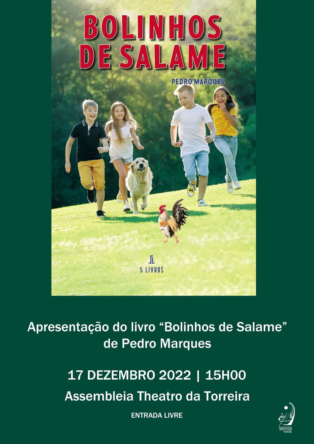 PEDRO MARQUES LANÇA “BOLINHOS DE SALAME” NA ASSEMBLEIA THEATRO DA TORREIRA