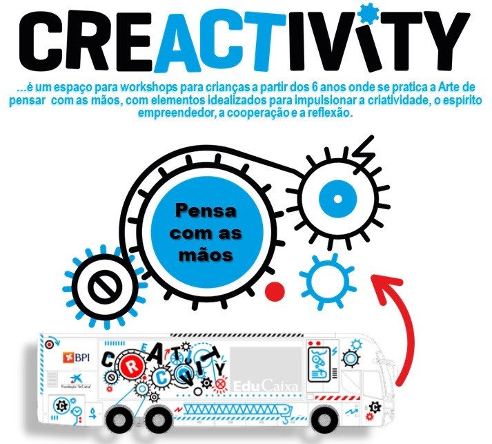 "Creactivity" em Anadia a 21, 22 e 23 de dezembro