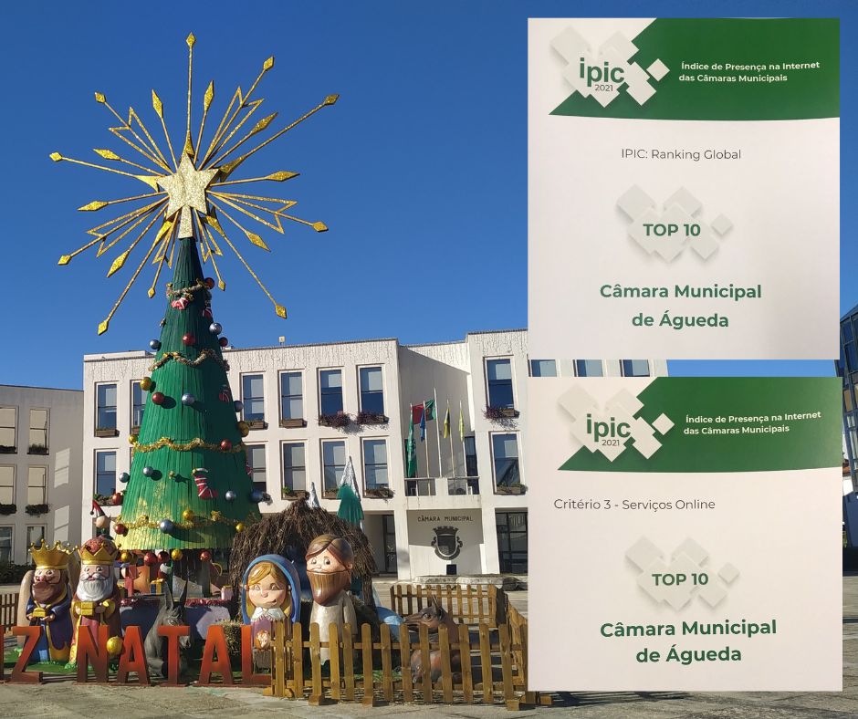 Câmara de Águeda é o 6.º Município do país com melhor presença digital