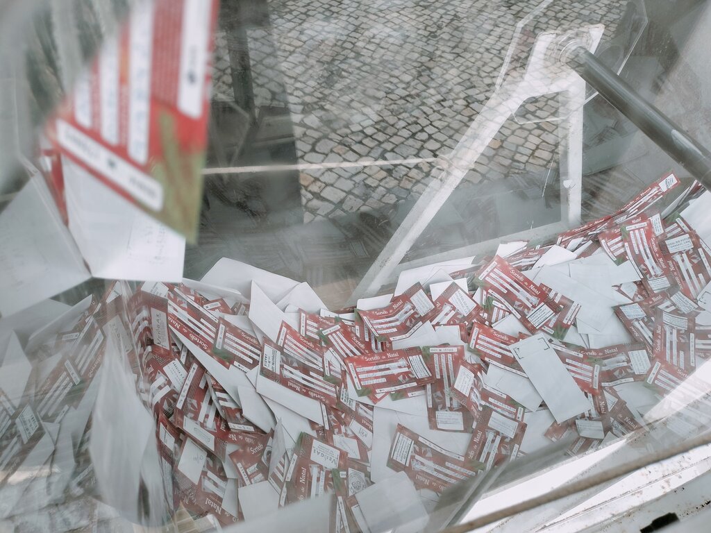 Sorteio de Natal até 5 de janeiro