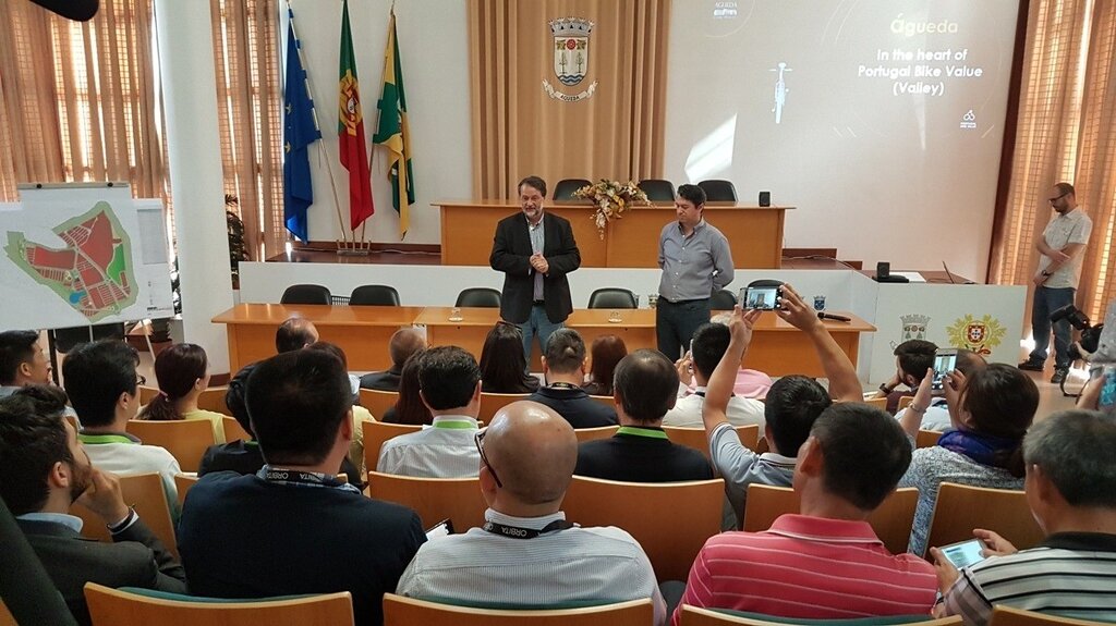 Comitiva Internacional visita Águeda para investir no Parque Empresarial do Casarão