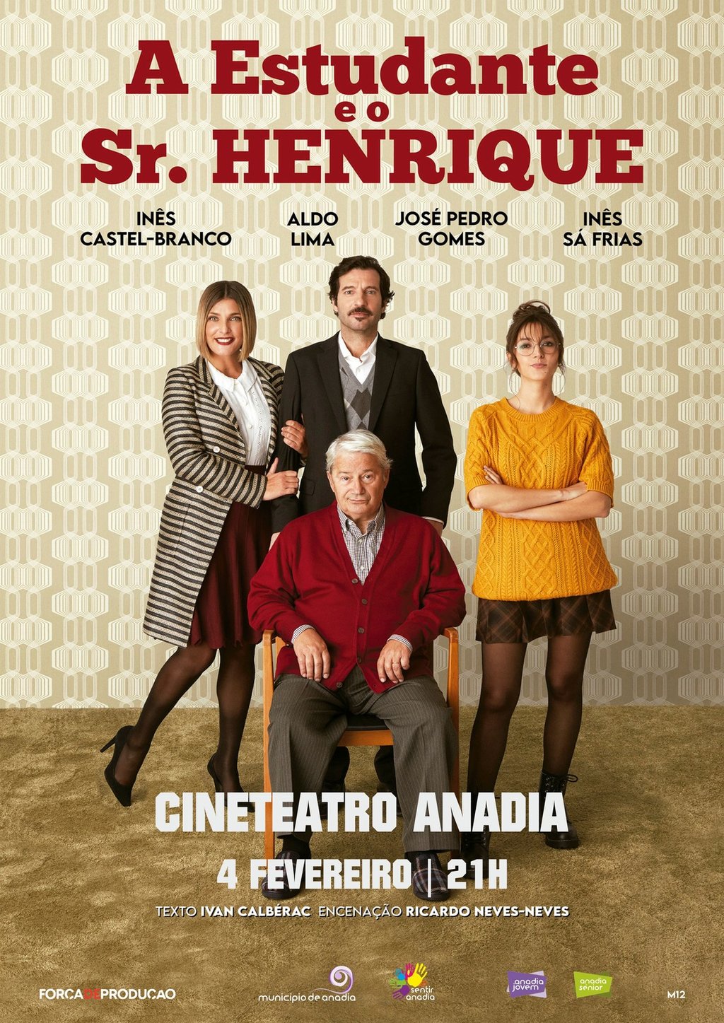 Nova comédia no Cineteatro Anadia
