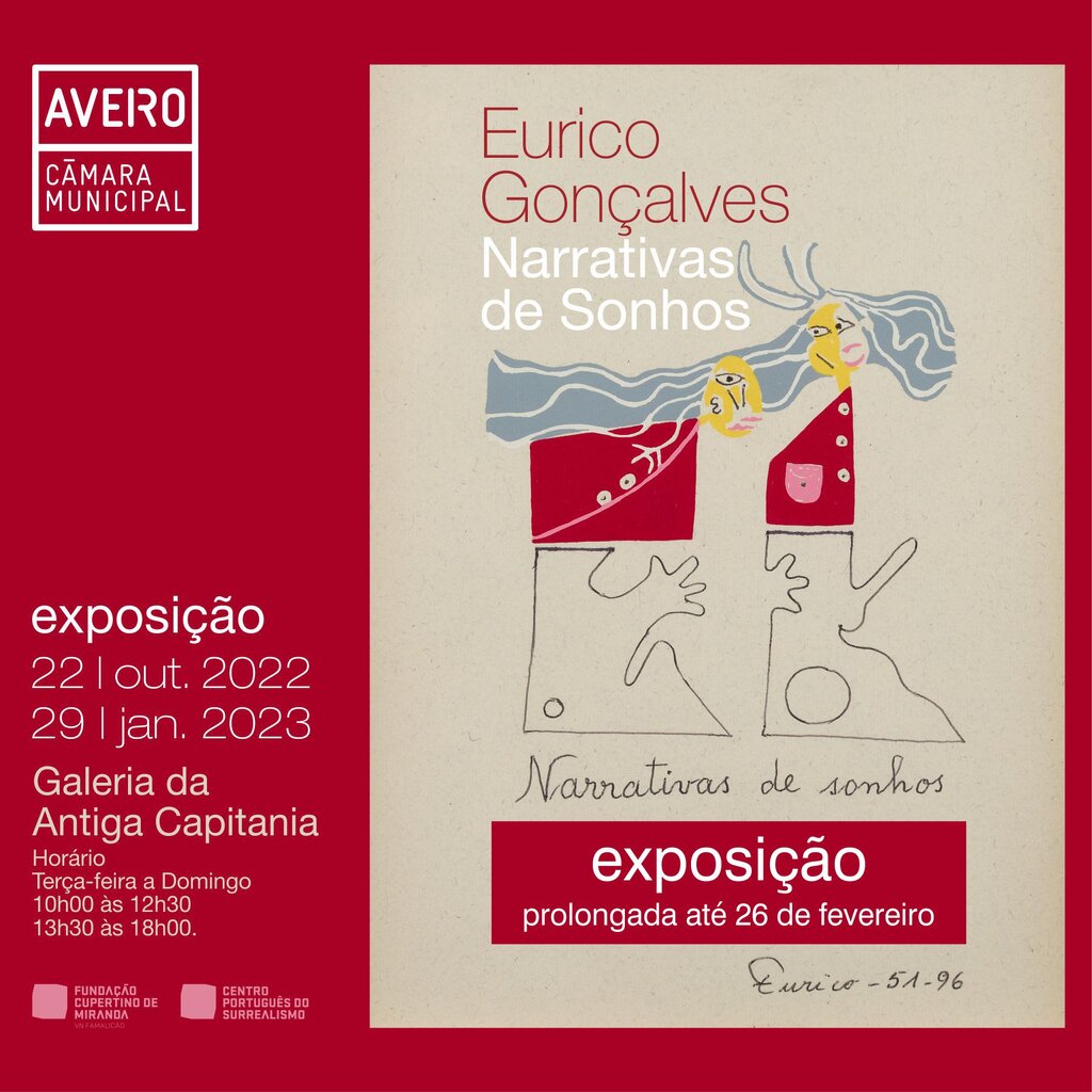 Prolongada exposição “Eurico Gonçalves: Narrativas de Sonhos”