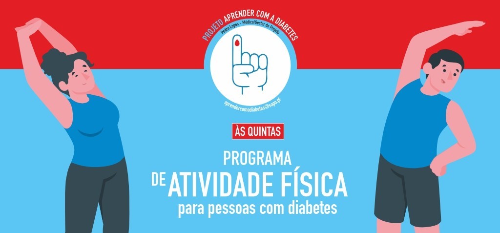 Aulas de atividade física para diabetes arrancam a 29 de junho