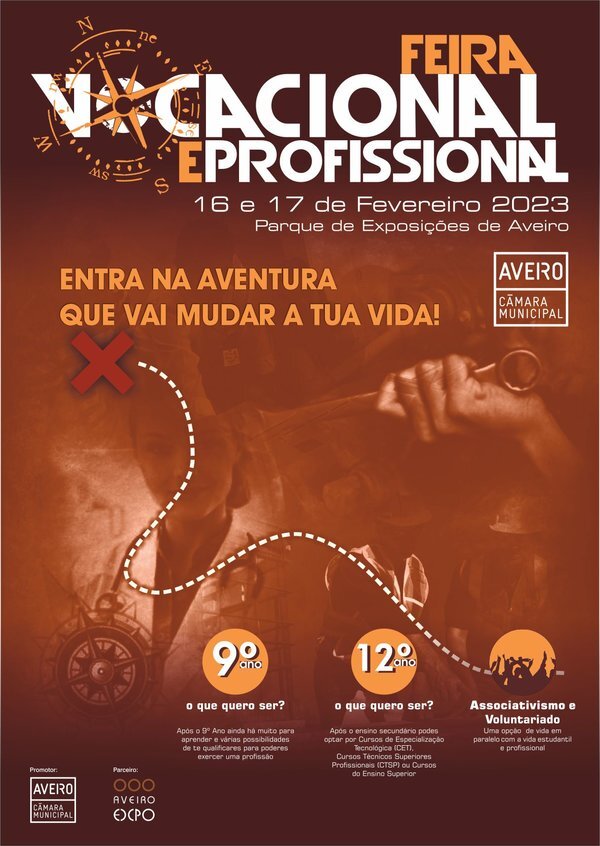 Feira Vocacional e Profissional de Aveiro incentiva jovens a encontrar a sua vocação