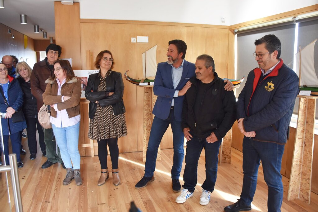 INAUGURADA A EXPOSIÇÃO DE HENRIQUE BRANDÃO NO ESTALEIRO-MUSEU DO MONTE BRANCO