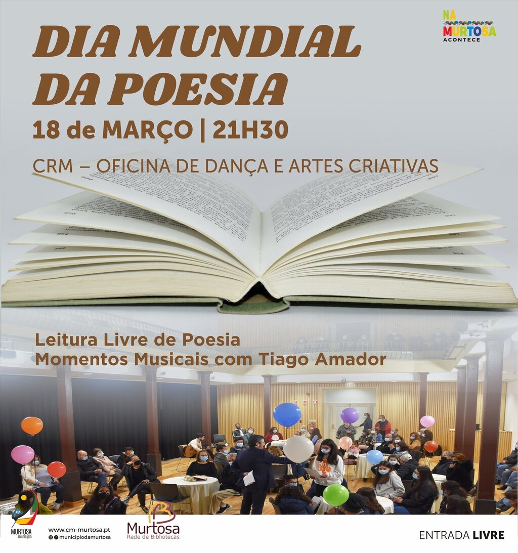 MURTOSA COMEMORA DIA MUNDIAL DE POESIA