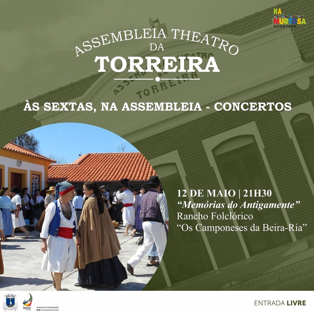 RANCHO FOLCLÓRICO “OS CAMPONESES DA BEIRA-RIA” TRAZ “MEMÓRIAS DE ANTIGAMENTE” À ASSEMBLEIA THEATR...