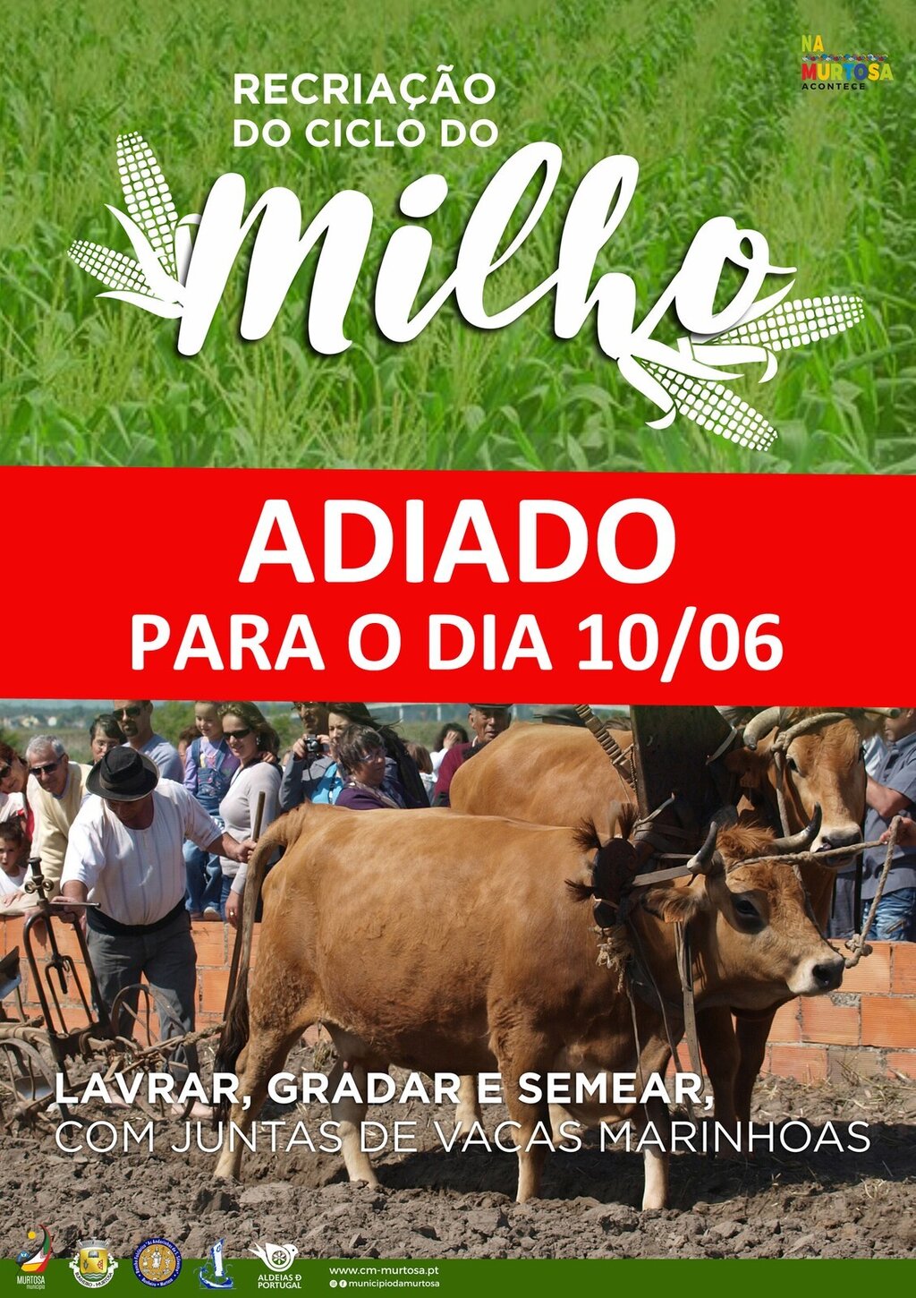  ADIAMENTO DA RECRIAÇÃO DO “CICLO DO MILHO”
