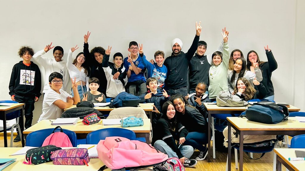 Migrantes contam a sua história a alunos