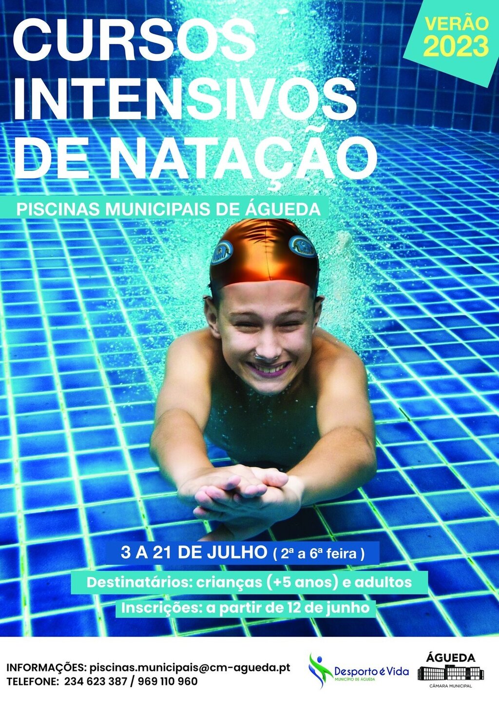 Curso intensivo de natação
