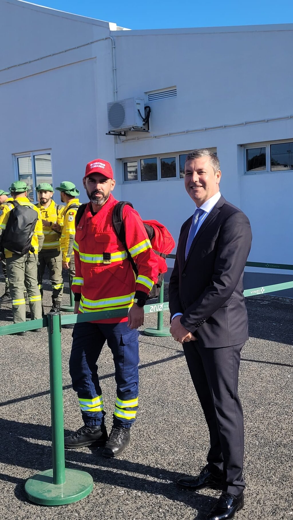 2.º Comandante dos Bombeiros de Águeda integra força operacional internacional