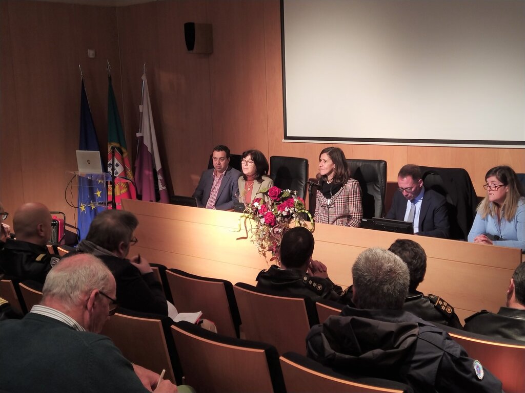 Secretária de Estado da Proteção Civil em Anadia