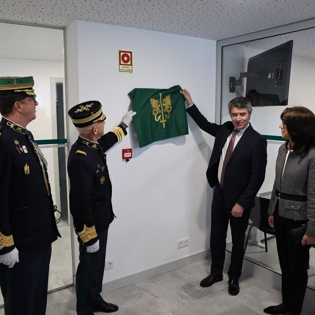 Inauguração do quartel da GNR