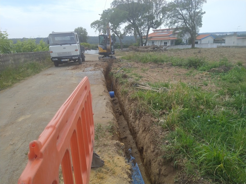 Renovação da rede de abastecimento de água