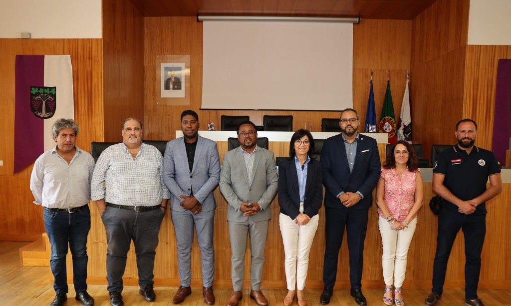 Comitiva de Cabo Verde em Anadia