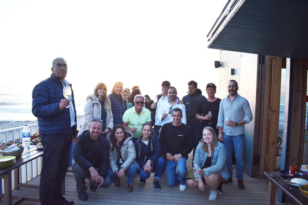 VISITA A VAGOS DE PROSPETORES INTERNACIONAIS LIGADOS À NÁUTICA  