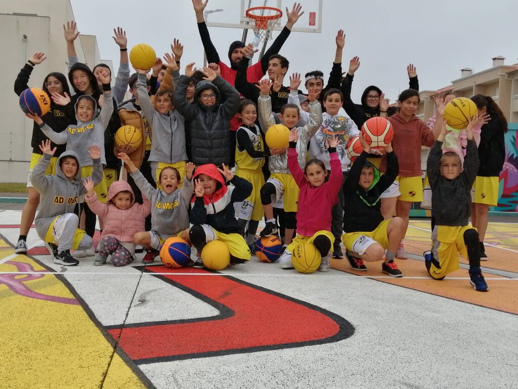 INAUGURADO O 3X3 BASKETART DA PRAIA DA VAGUEIRA