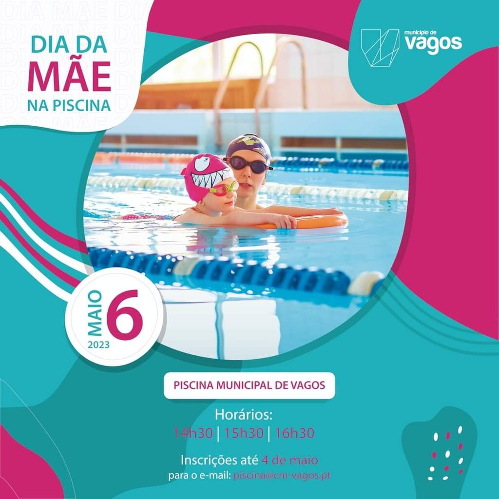COMEMORAÇÃO DO DIA DA MÃE NA PISCINA MUNICIPAL DE VAGOS