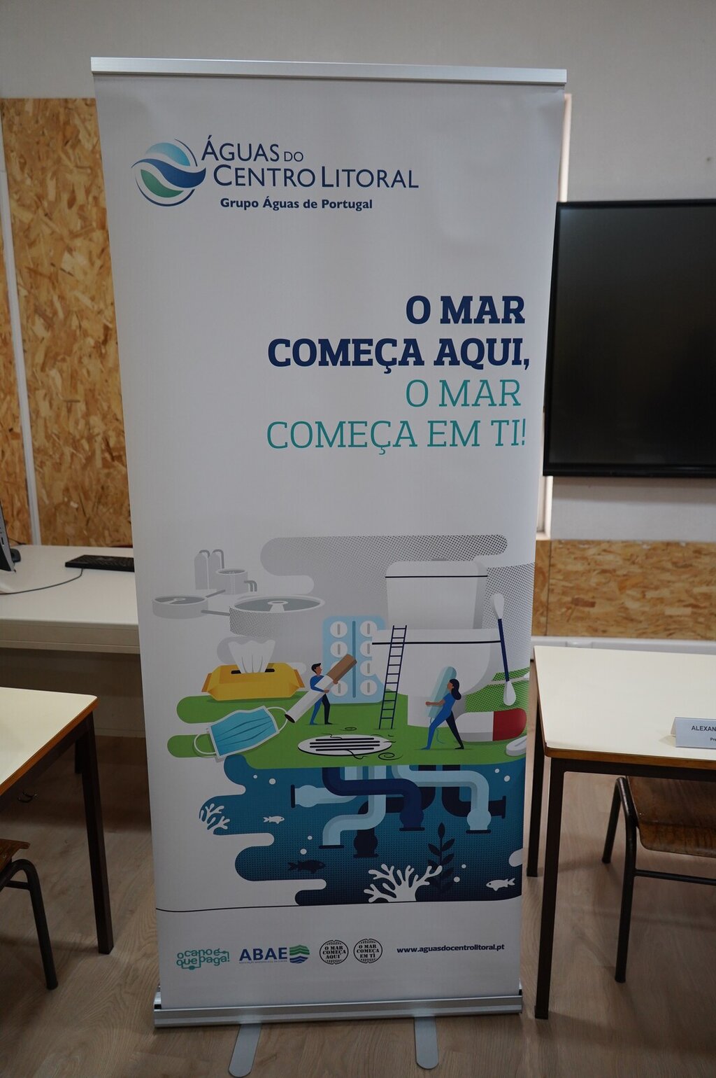 ESCOLA SECUNDÁRIA DE VAGOS RECEBEU “O CICLO VIRTUOSO DA ÁGUA”   