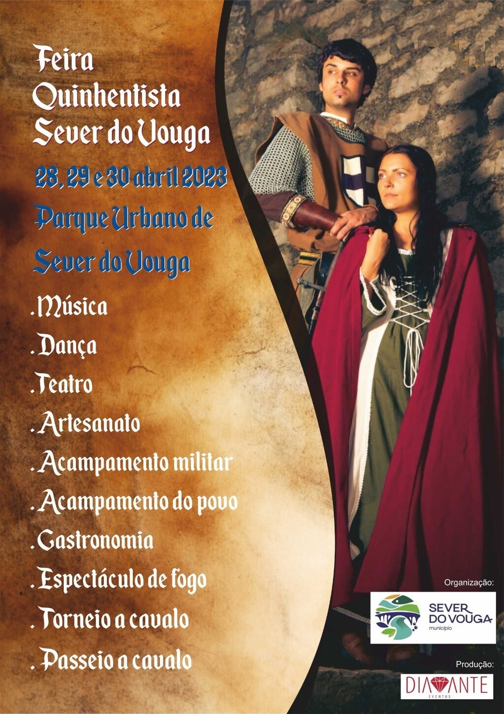 Feira Quinhentista recria passado medieval em Sever do Vouga