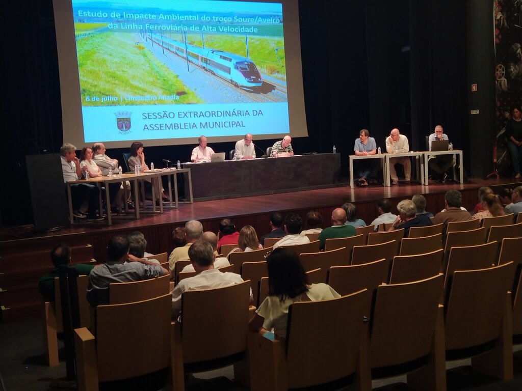 Moção contra traçados da Linha de Alta Velocidade