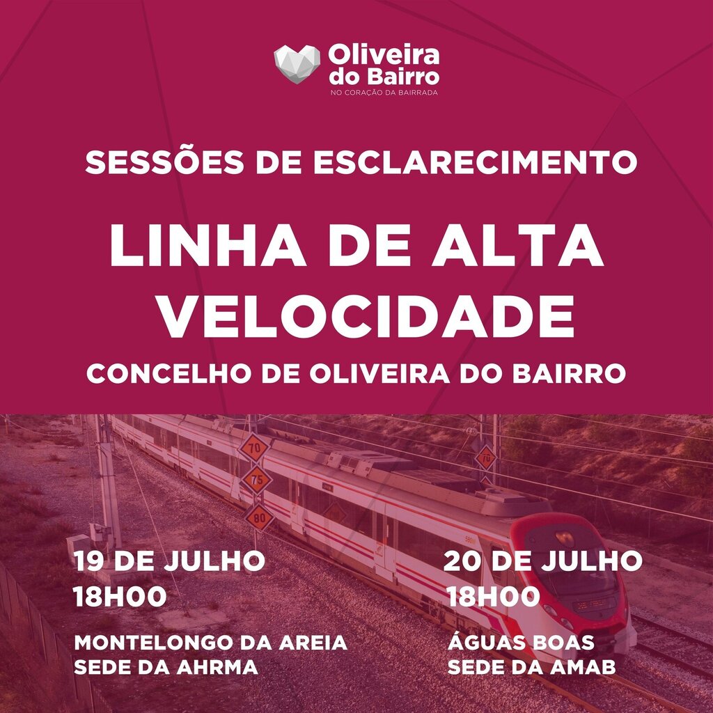 Linha de Alta Velocidade | Sessões de Esclarecimento