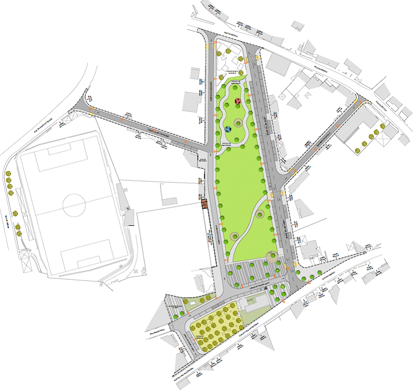 Largo N.ª Sr.ª da Saúde de Fermentelos em fase de concurso