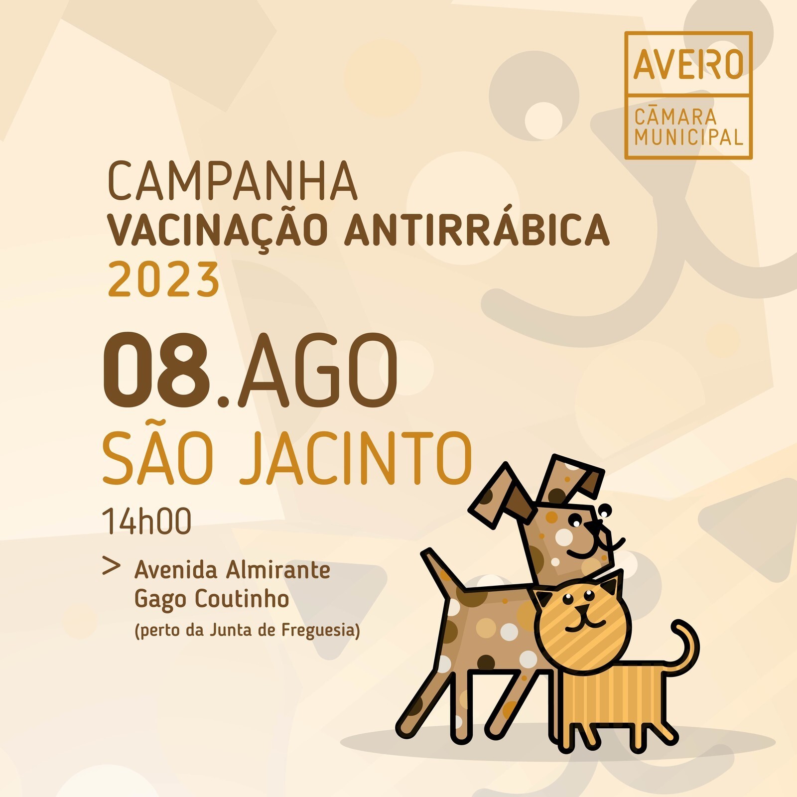 Campanha de vacinação antirrábica 2023