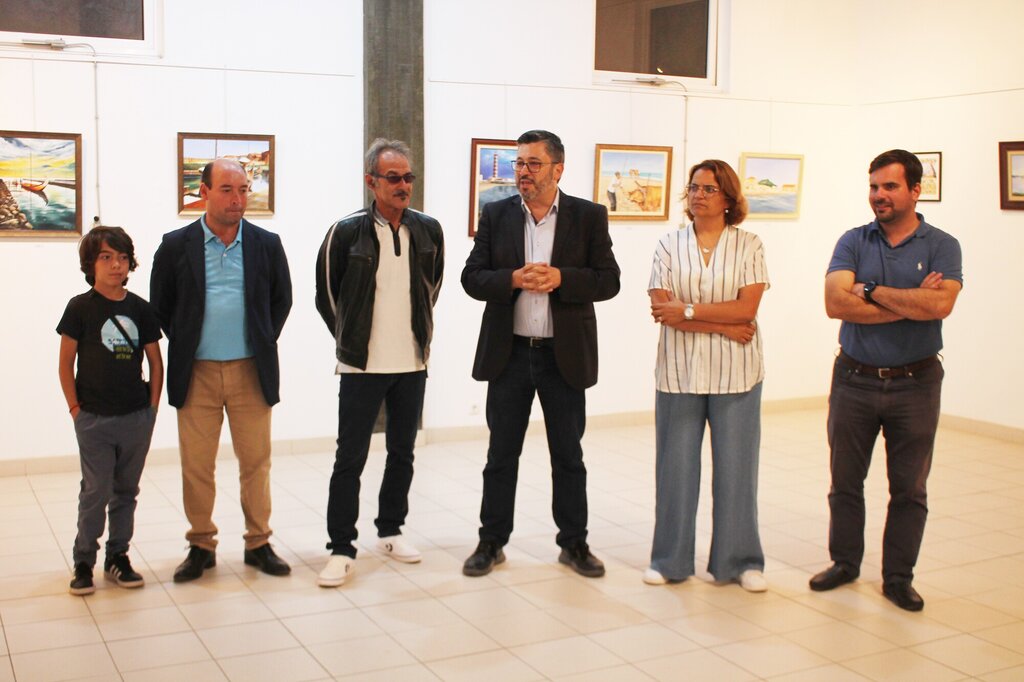  INAUGURADA A EXPOSIÇÃO DE JOSÉ OLIVEIRA NA GALERIA MUNICIPAL