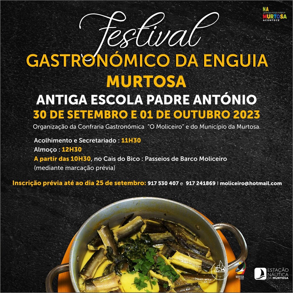 MURTOSA ACOLHE MAIS UMA EDIÇÃO DO FESTIVAL GASTRONÓMICO DA ENGUIA