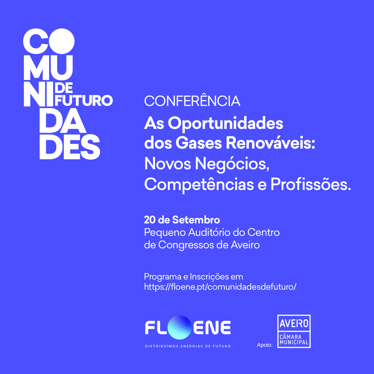 Aveiro recebe a primeira Conferência Comunidades de Futuro