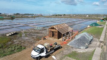 Obra de requalificação da Marinha da Troncalhada 