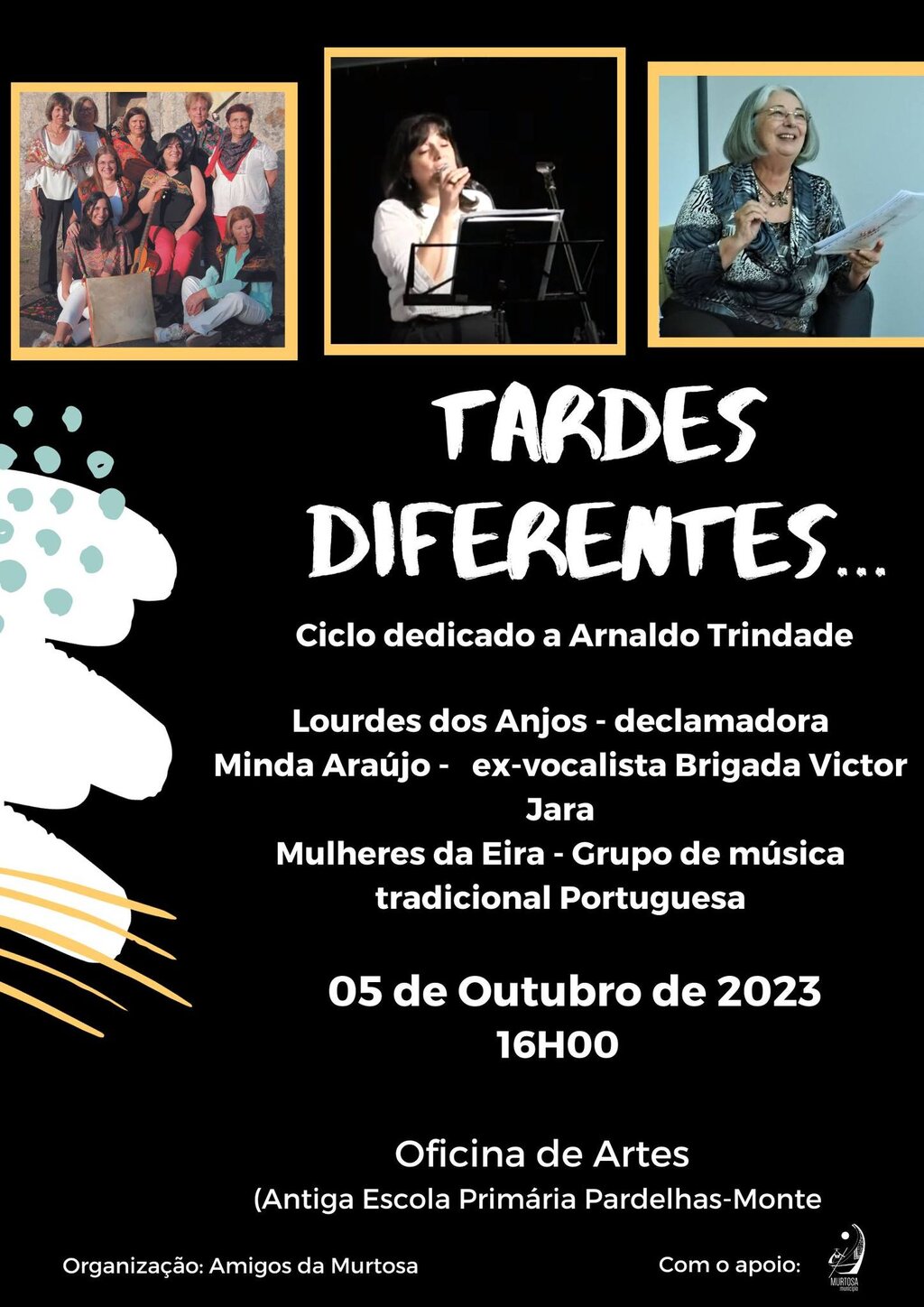  OFICINA DE ARTES RECEBE EVENTO CULTURAL DEDICADO A ARNALDO TRINDADE