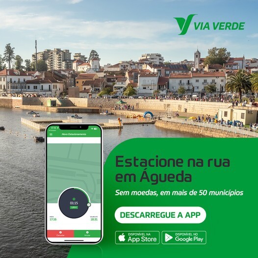 Câmara de Águeda adere a serviço Via Verde Estacionar