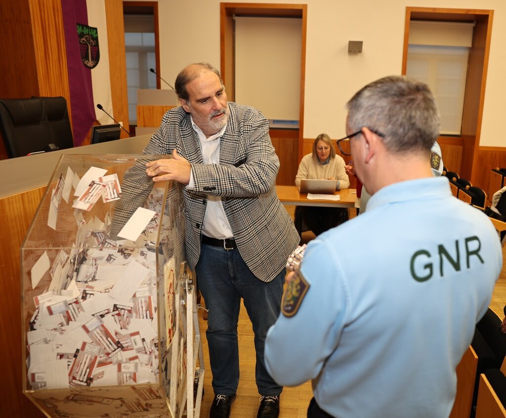 Sorteio de Natal do comércio local