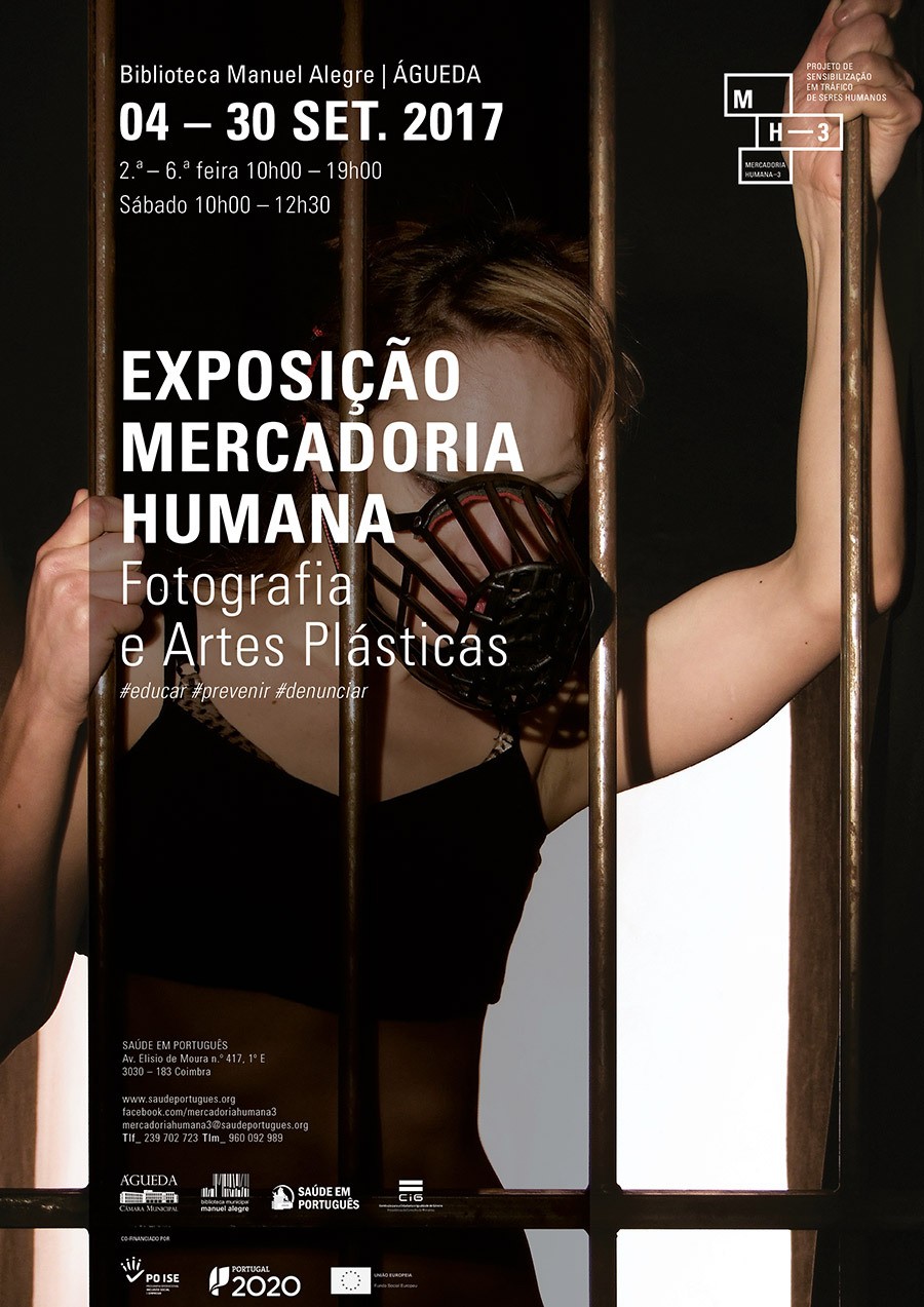 4 a 30 de setembro :: Exposição fotográfica "MERCADORIA HUMANA" na Biblioteca Municipal Manuel Al...