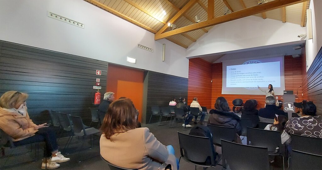  COMUR-MUSEU MUNICIPAL RECEBEU SESSÃO SOBRE ALIMENTAÇÃO SAUDÁVEL