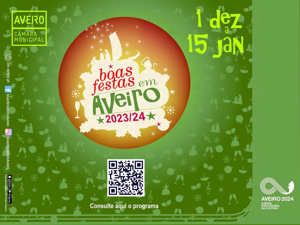 Boas Festas em Aveiro 2023/2024