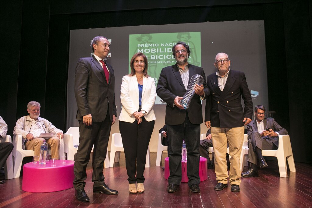 Câmara de Águeda recebe Prémio Nacional “Mobilidade em Bicicleta 2017”