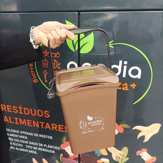 Recolha de biorresíduos em Anadia
