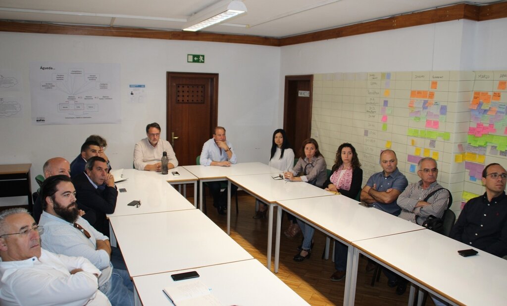 Comitiva da Câmara Municipal de Oliveira do Hospital visita Município de Águeda