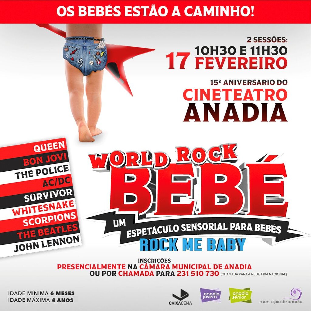 espetáculo sensorial para bebés