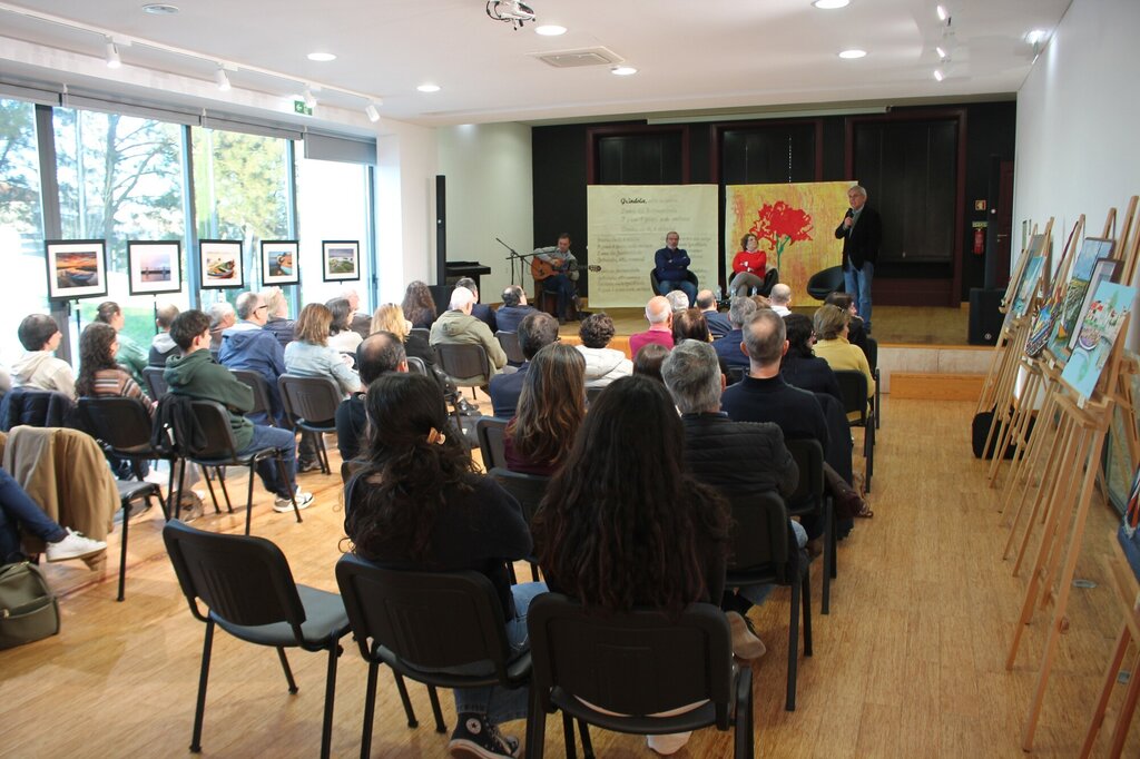 OFICINA DE ARTES RECEBEU “TERTÚLIA DE ABRIL”