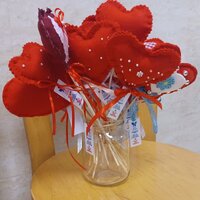 Corações artesanais sensibilizam população para a doença coronária