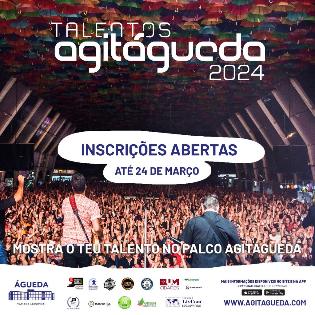 Concurso Talentos AgitÁgueda com inscrições abertas