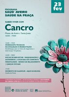 "Saber viver com cancro" - atividades dia 23 de fevereiro
