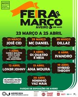 Feira de março regressa de 23 de março a 25 de abril