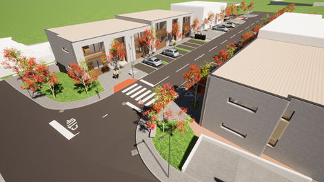 Construção de 21 habitações em Sangalhos