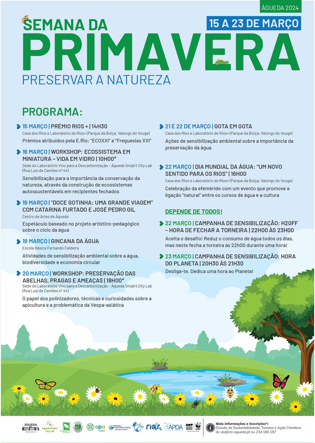 Câmara de Águeda promove semana dedicada à Primavera